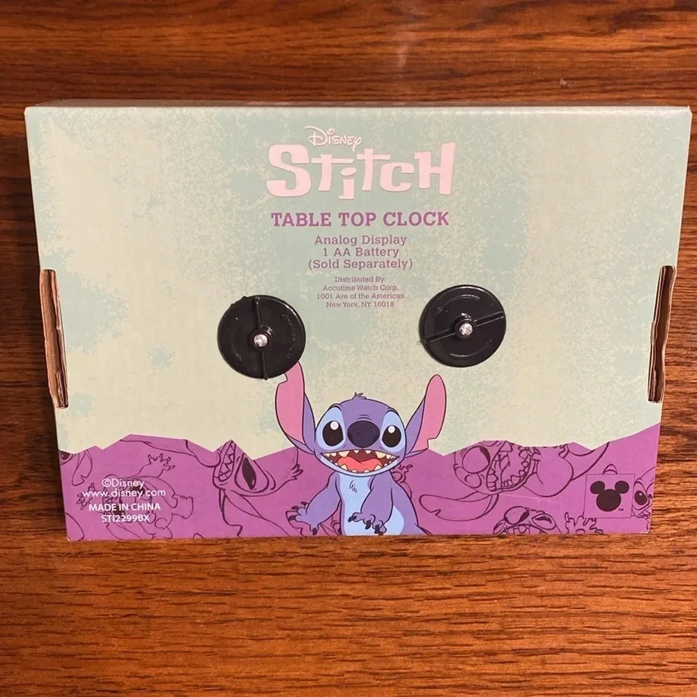 Disney Stitch tabletop clock